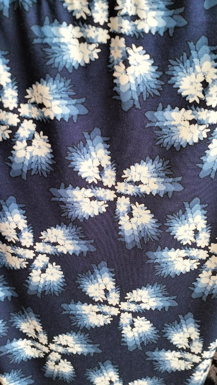 débardeur bleu marine à motifs – photo 3